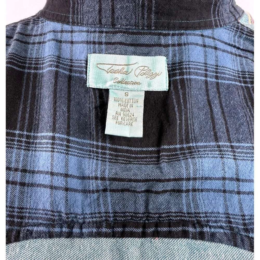 Tasha Polizzi Colt 44 Serape Stripe Tunic Western Shirt Dress Women S 1095-02